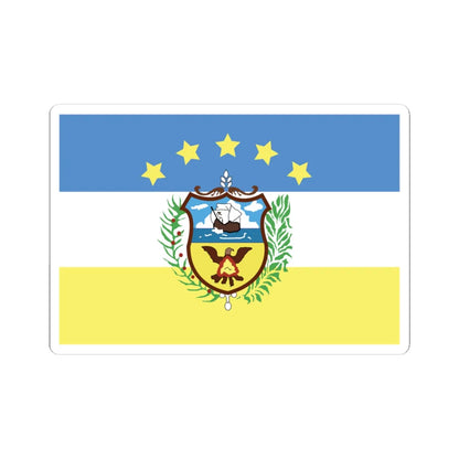 Bandera de la Provincia de Colon-Panama (Panama) STICKER Vinyl Kiss-Cut Decal 3 Inch White - The Sticker Space
