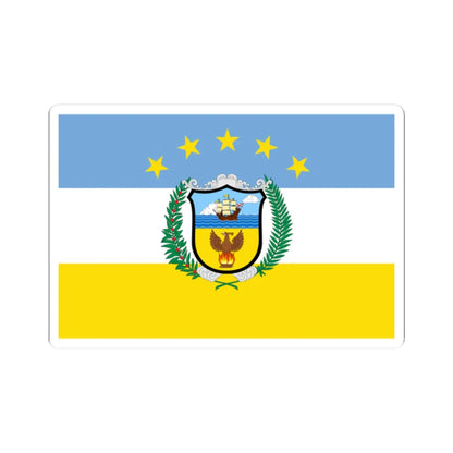 Bandera de la Provincia de Colon (Panama) STICKER Vinyl Kiss-Cut Decal 2 Inch White - The Sticker Space