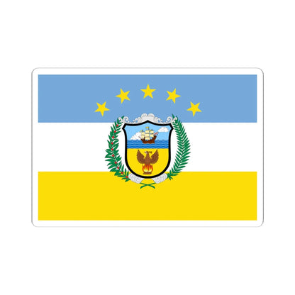 Bandera de la Provincia de Colon (Panama) STICKER Vinyl Kiss-Cut Decal 6 Inch White - The Sticker Space