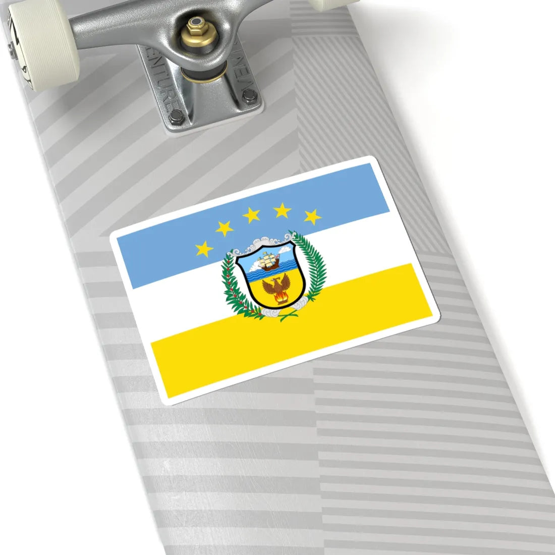 Bandera de la Provincia de Colon (Panama) STICKER Vinyl Kiss-Cut Decal - The Sticker Space