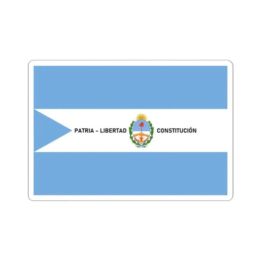 Bandera de la Provincia de Corrientes (Argentina) STICKER Vinyl Kiss-Cut Decal 2 Inch White - The Sticker Space