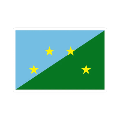 Bandera de la Provincia de Darien (Panama) STICKER Vinyl Kiss-Cut Decal 2 Inch White - The Sticker Space