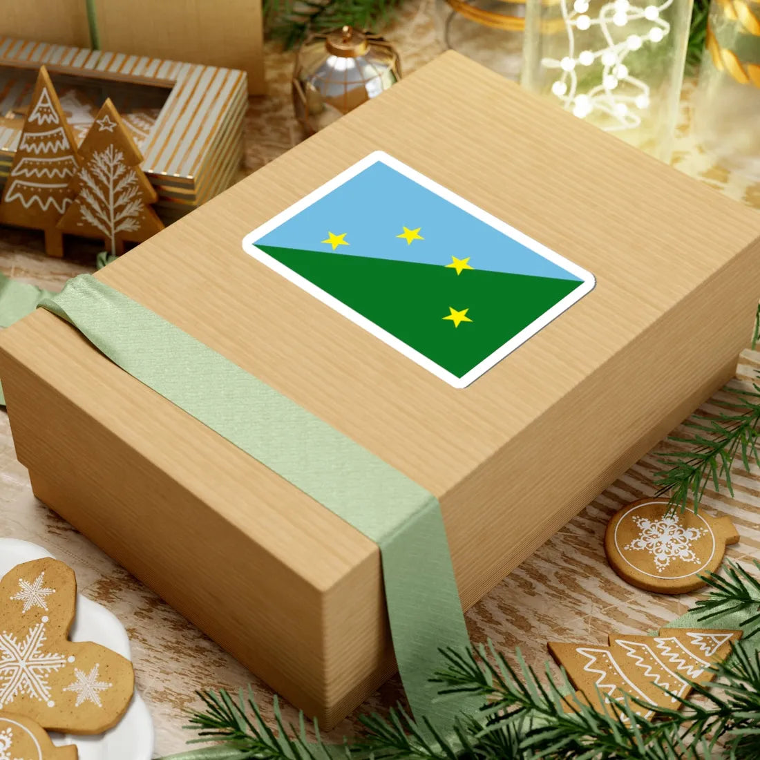 Bandera de la Provincia de Darien (Panama) STICKER Vinyl Kiss-Cut Decal - The Sticker Space