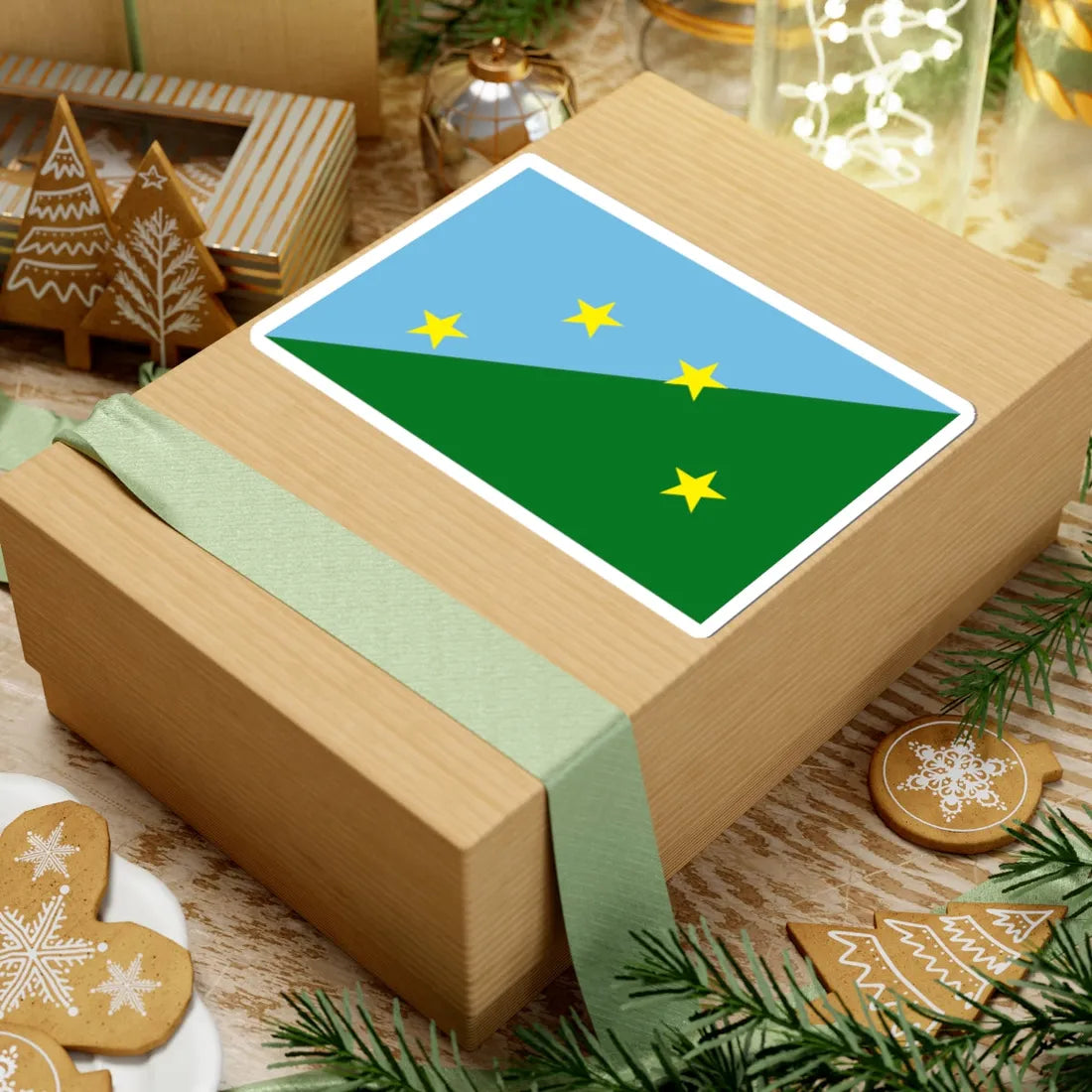 Bandera de la Provincia de Darien (Panama) STICKER Vinyl Kiss-Cut Decal - The Sticker Space