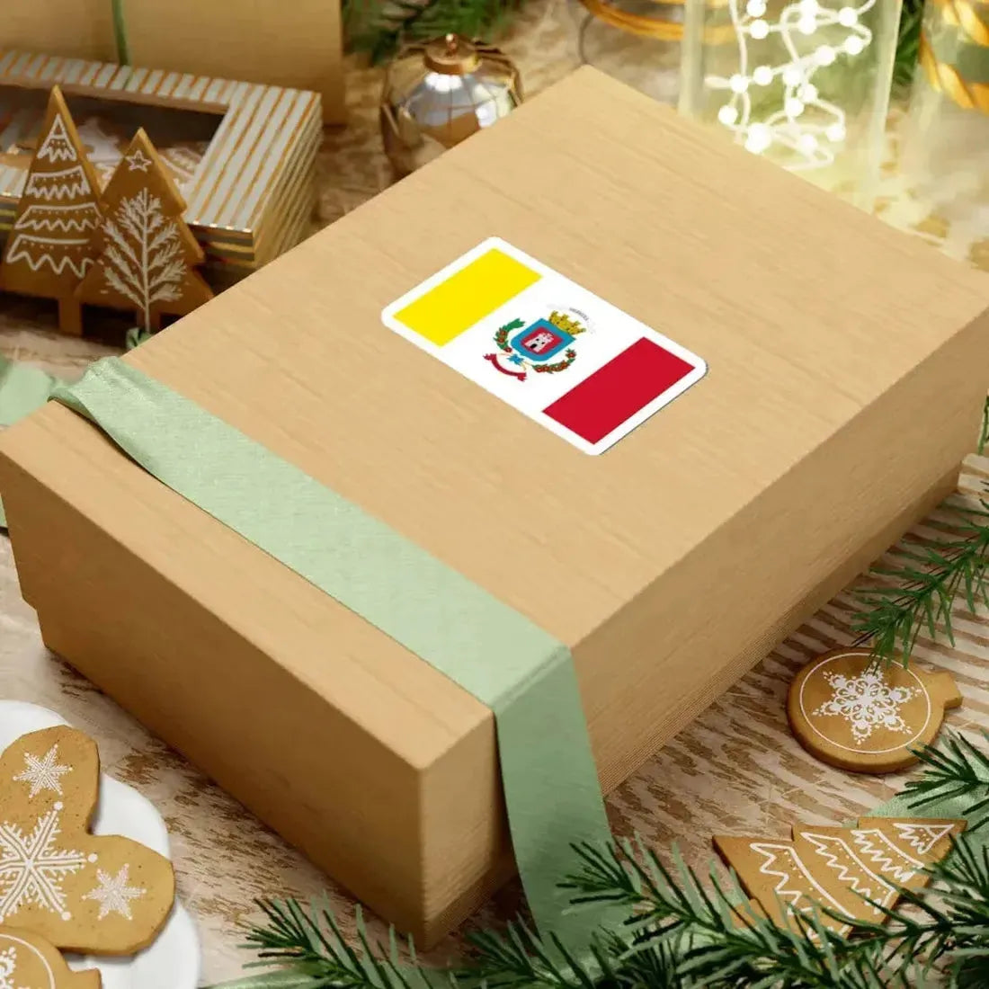 Bandera de la Provincia de Heredia (Costa Rica) STICKER Vinyl Kiss-Cut Decal - The Sticker Space