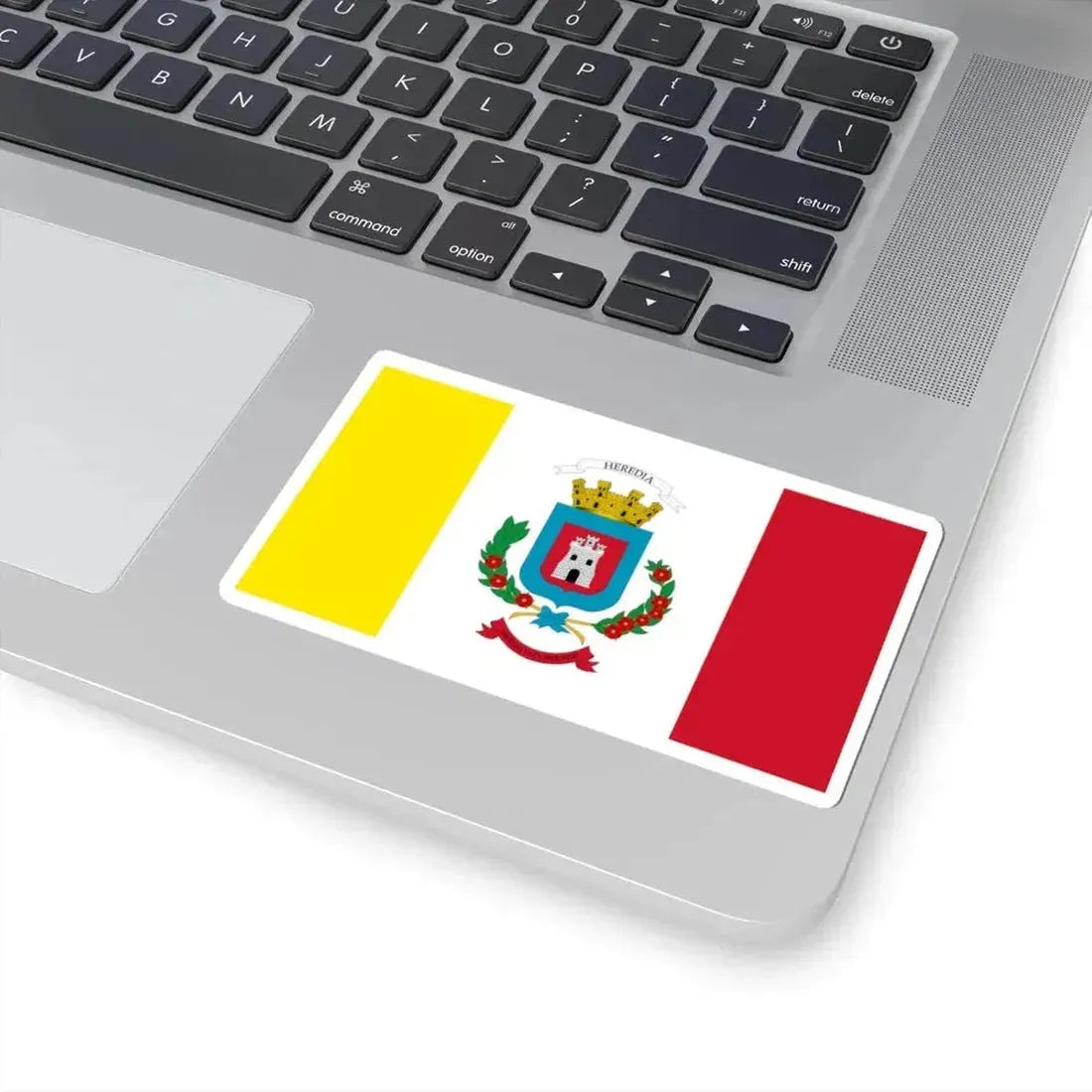 Bandera de la Provincia de Heredia (Costa Rica) STICKER Vinyl Kiss-Cut Decal - The Sticker Space