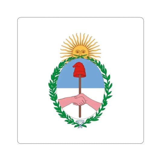 Bandera de la Provincia de Jujuy (Argentina) STICKER Vinyl Kiss-Cut Decal 2 Inch White - The Sticker Space