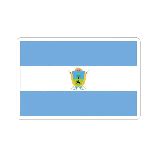 Bandera de la Provincia de La Pampa (Argentina) STICKER Vinyl Kiss-Cut Decal 2 Inch White - The Sticker Space