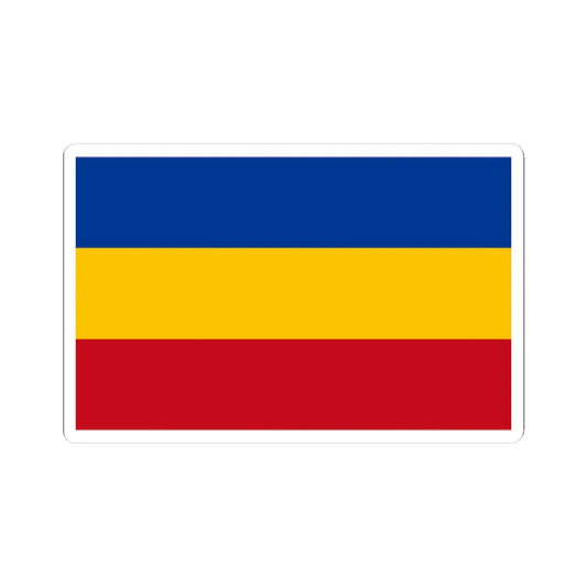 Bandera de la Provincia de Los Santos (Panama) STICKER Vinyl Kiss-Cut Decal 2 Inch White - The Sticker Space