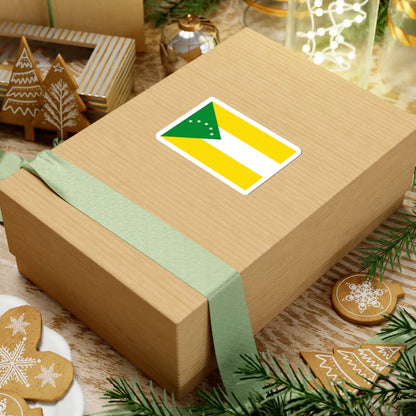 Bandera de la Provincia de Panama Oeste (Panama) STICKER Vinyl Kiss-Cut Decal - The Sticker Space