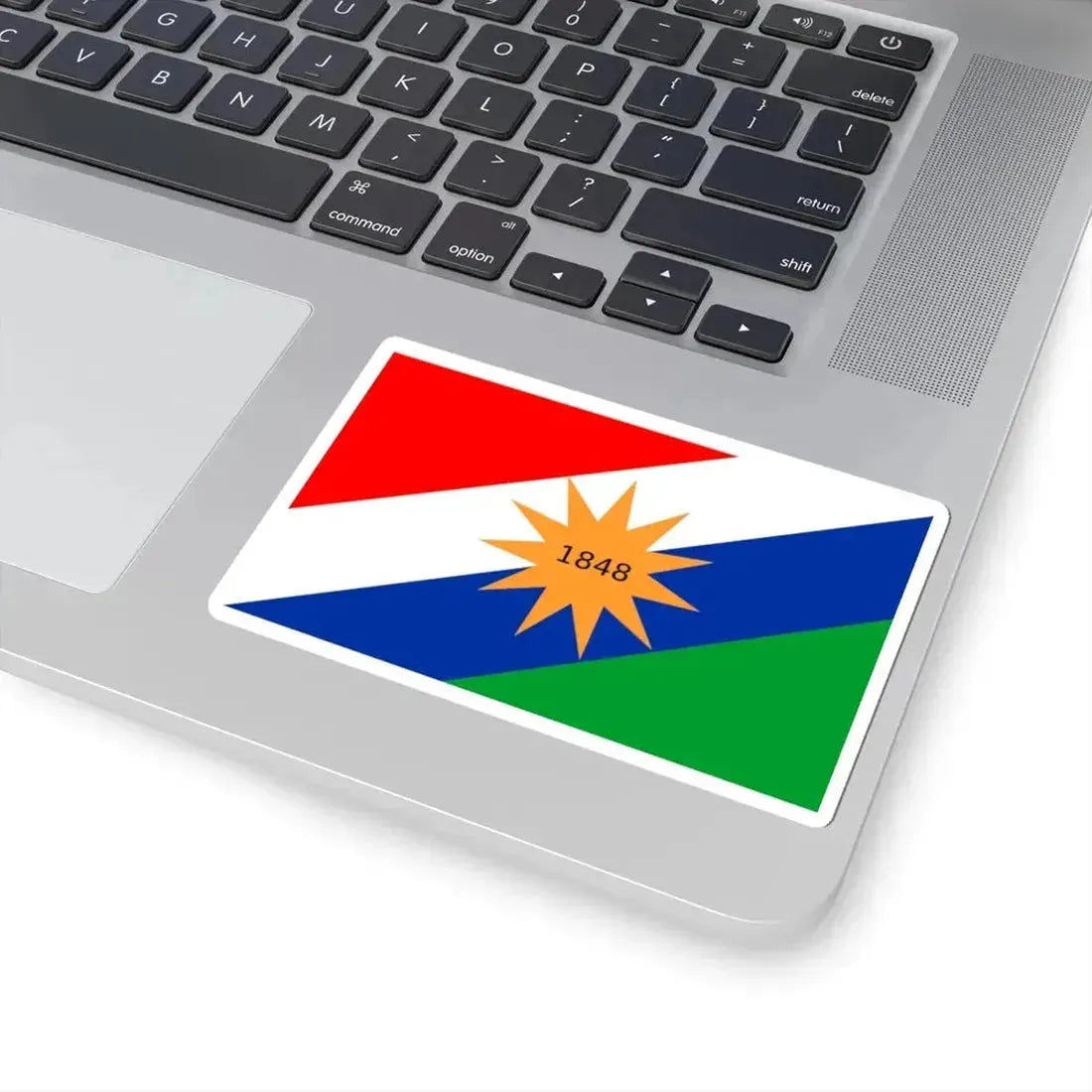 Bandera de la Provincia de Puntarenas (Costa Rica) STICKER Vinyl Kiss-Cut Decal - The Sticker Space