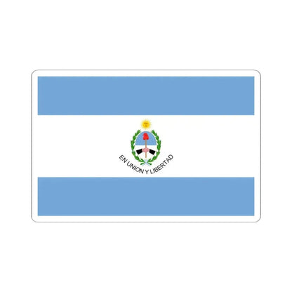 Bandera de la Provincia de San Juan (Argentina) STICKER Vinyl Kiss-Cut Decal 3 Inch White - The Sticker Space