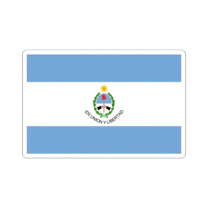 Bandera de la Provincia de San Juan (Argentina) STICKER Vinyl Kiss-Cut Decal 6 Inch White - The Sticker Space