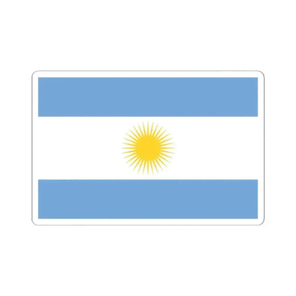Bandera de la Provincia de San Juan reverso (Argentina) STICKER Vinyl Kiss-Cut Decal 4 Inch White - The Sticker Space