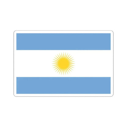 Bandera de la Provincia de San Juan reverso (Argentina) STICKER Vinyl Kiss-Cut Decal 6 Inch White - The Sticker Space