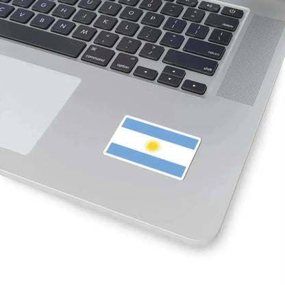 Bandera de la Provincia de San Juan reverso (Argentina) STICKER Vinyl Kiss-Cut Decal - The Sticker Space