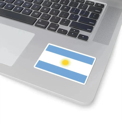 Bandera de la Provincia de San Juan reverso (Argentina) STICKER Vinyl Kiss-Cut Decal - The Sticker Space