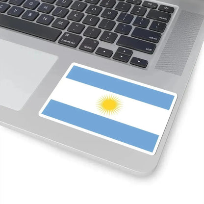 Bandera de la Provincia de San Juan reverso (Argentina) STICKER Vinyl Kiss-Cut Decal - The Sticker Space