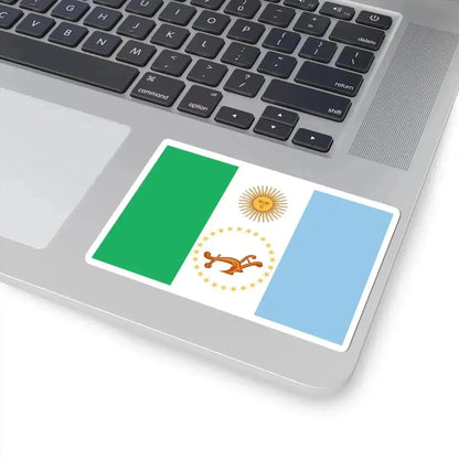 Bandera de la Provincia del Chaco (Argentina) STICKER Vinyl Kiss-Cut Decal - The Sticker Space