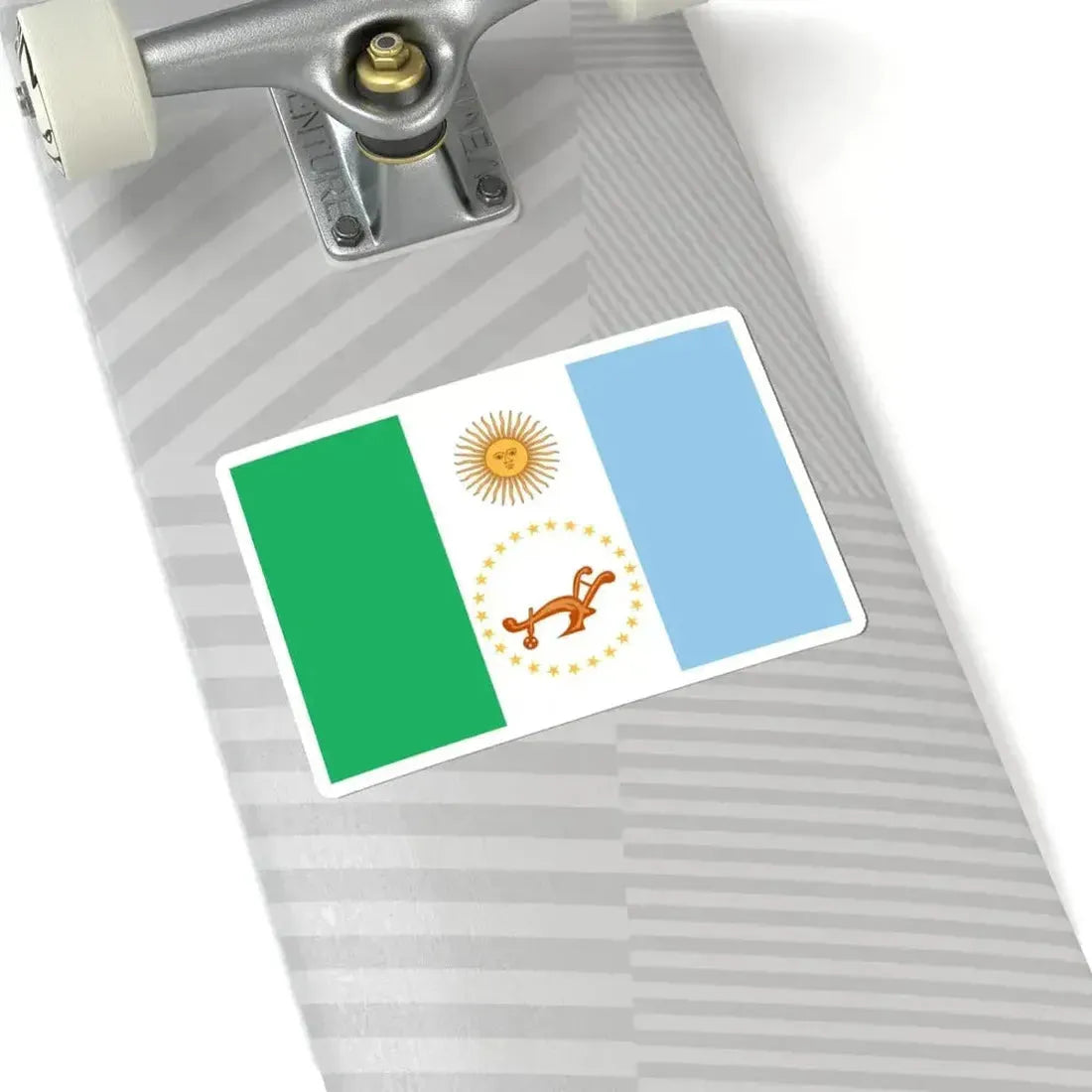 Bandera de la Provincia del Chaco (Argentina) STICKER Vinyl Kiss-Cut Decal - The Sticker Space