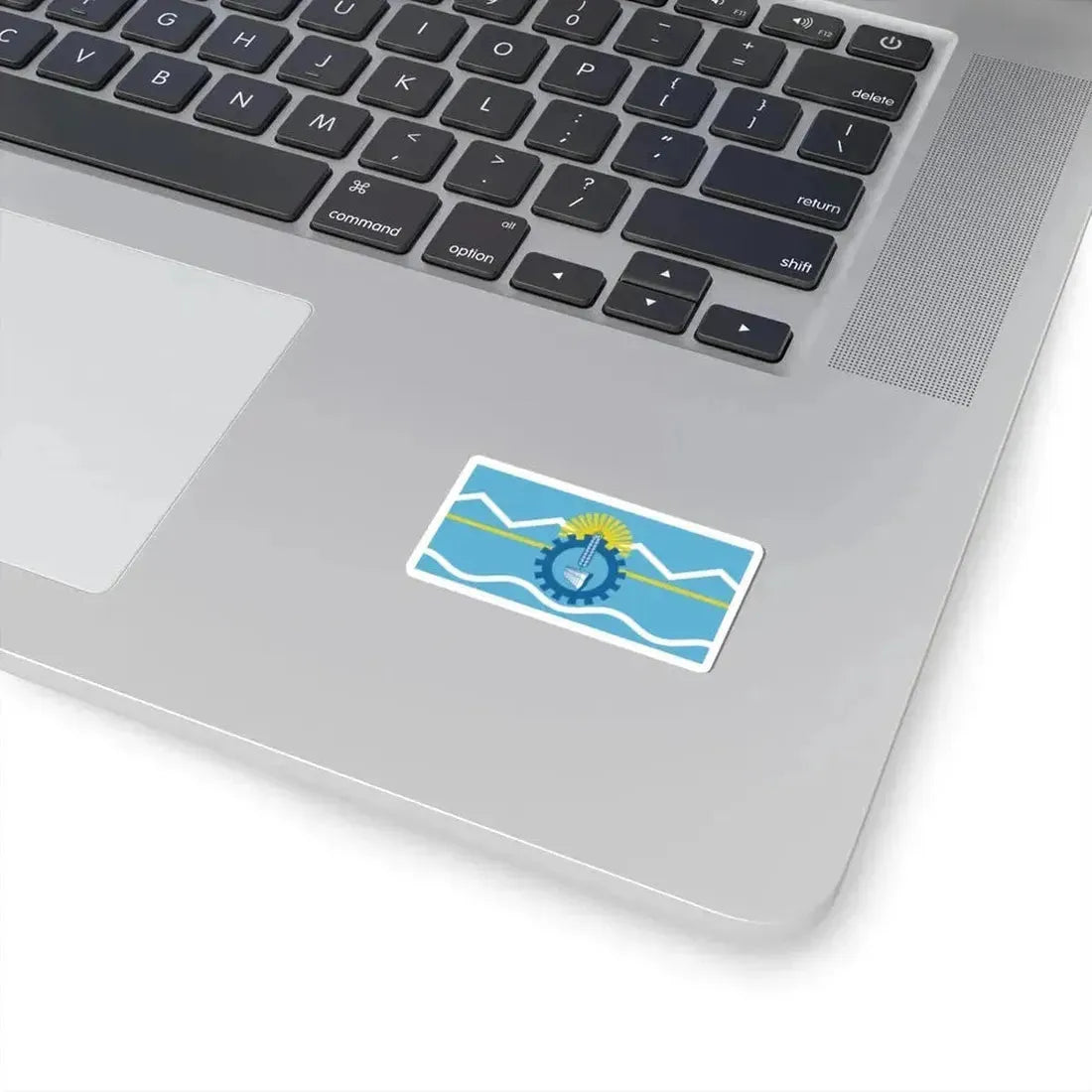 Bandera de la Provincia del Chubut (Argentina) STICKER Vinyl Kiss-Cut Decal - The Sticker Space
