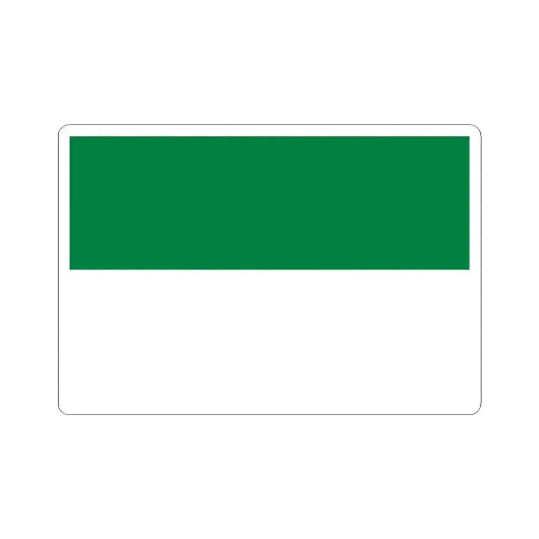 Bandera de la Provincia Gran Chaco (Bolivia) STICKER Vinyl Kiss-Cut Decal 3 Inch White - The Sticker Space