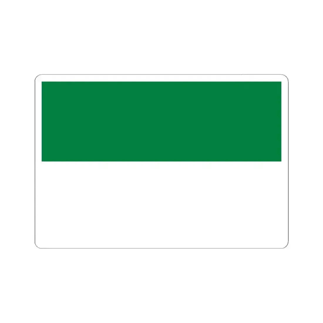 Bandera de la Provincia Gran Chaco (Bolivia) STICKER Vinyl Kiss-Cut Decal 6 Inch White - The Sticker Space