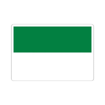 Bandera de la Provincia Gran Chaco (Bolivia) STICKER Vinyl Kiss-Cut Decal 6 Inch White - The Sticker Space
