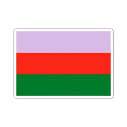 Bandera de la provincia Vaca Diez (Bolivia) STICKER Vinyl Kiss-Cut Decal 3 Inch White - The Sticker Space