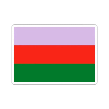 Bandera de la provincia Vaca Diez (Bolivia) STICKER Vinyl Kiss-Cut Decal 4 Inch White - The Sticker Space