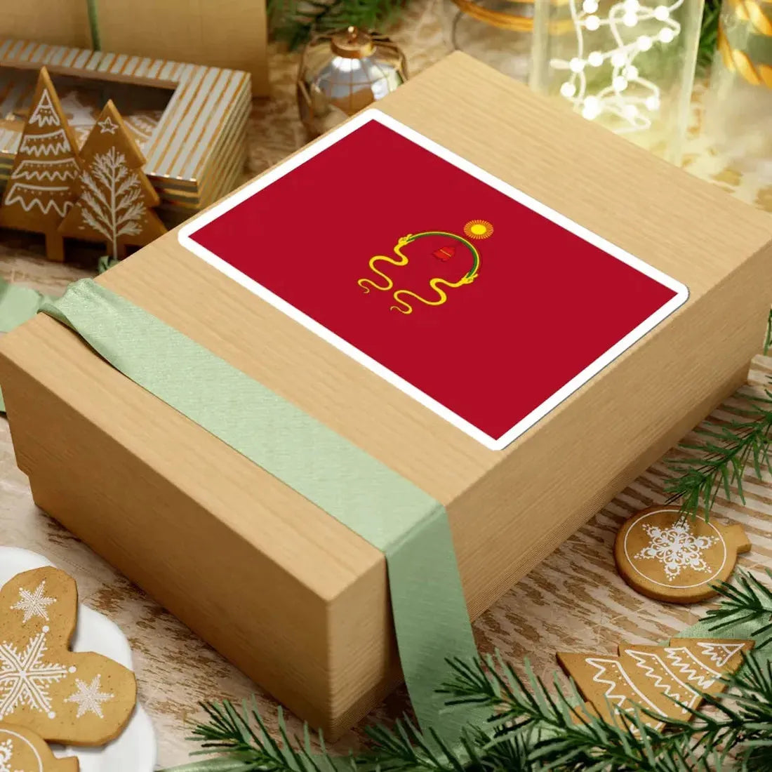 Bandera de la rebelion de 1780 (Peru) STICKER Vinyl Kiss-Cut Decal - The Sticker Space