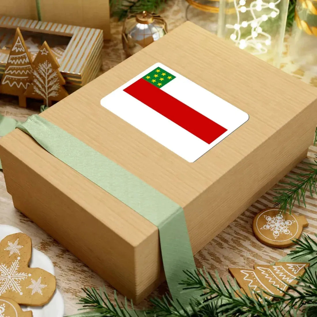 Bandera de la region de Piura (Peru) STICKER Vinyl Kiss-Cut Decal - The Sticker Space