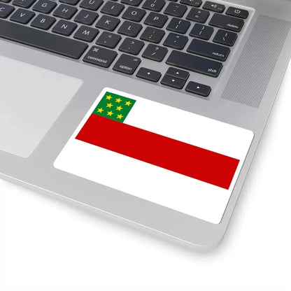 Bandera de la region de Piura (Peru) STICKER Vinyl Kiss-Cut Decal - The Sticker Space