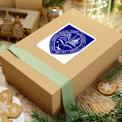 Bandera de la Uasd cropped (Dominica) (Coat of Arms) STICKER Vinyl Kiss-Cut Decal - The Sticker Space