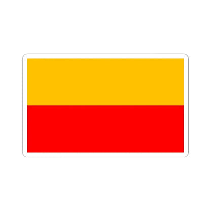 Bandera de Lambayeque (Peru) STICKER Vinyl Kiss-Cut Decal 6 Inch White - The Sticker Space