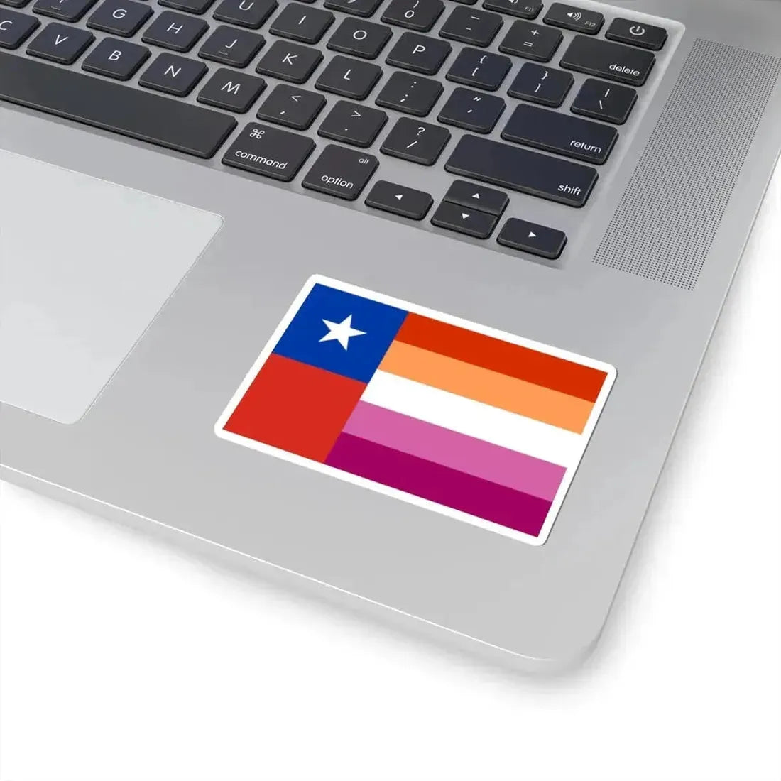 Bandera de Lesbianas de Chile (Chile) STICKER Vinyl Kiss-Cut Decal - The Sticker Space