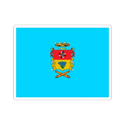 Bandera de Linares Chile (Chile) STICKER Vinyl Kiss-Cut Decal 6 Inch White - The Sticker Space