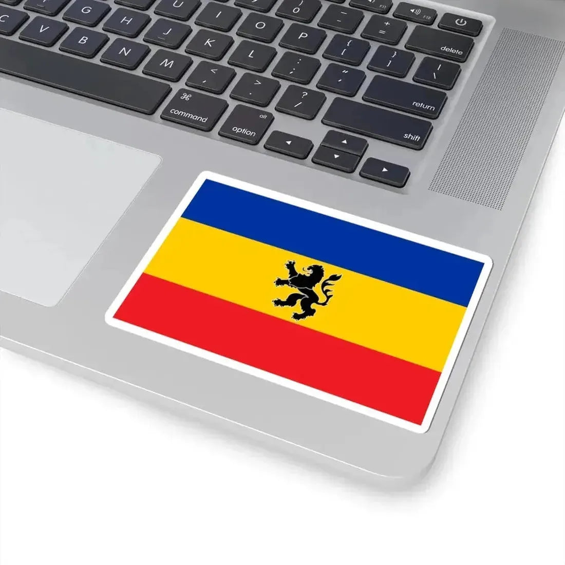 Bandera de Lo Prado (Chile) STICKER Vinyl Kiss-Cut Decal - The Sticker Space