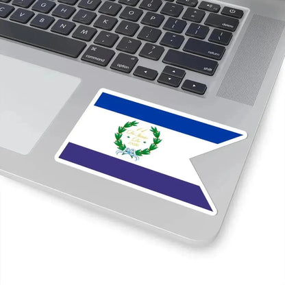 Bandera de Los Pozos IB (Argentina) STICKER Vinyl Kiss-Cut Decal - The Sticker Space