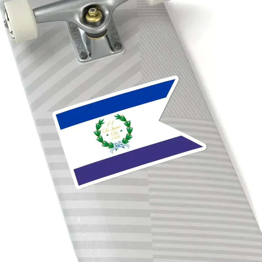 Bandera de Los Pozos IB (Argentina) STICKER Vinyl Kiss-Cut Decal - The Sticker Space