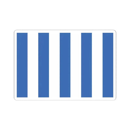 Bandera de Mar del Plata (Argentina) STICKER Vinyl Kiss-Cut Decal 2 Inch White - The Sticker Space