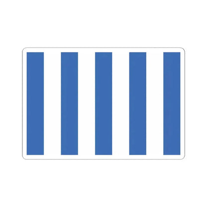 Bandera de Mar del Plata (Argentina) STICKER Vinyl Kiss-Cut Decal 4 Inch White - The Sticker Space