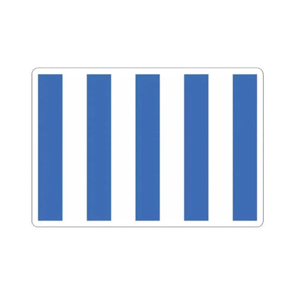 Bandera de Mar del Plata (Argentina) STICKER Vinyl Kiss-Cut Decal 6 Inch White - The Sticker Space