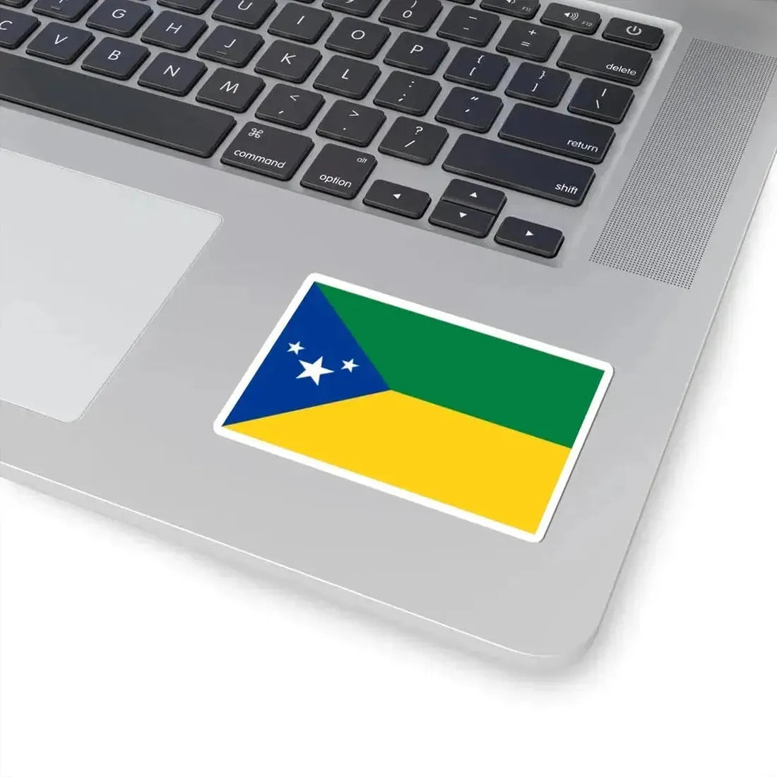 Bandera de Mera (Ecuador) STICKER Vinyl Kiss-Cut Decal - The Sticker Space