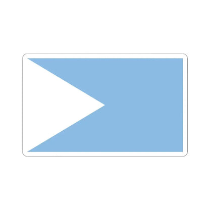 Bandera de Montes de Oca (Costa Rica) STICKER Vinyl Kiss-Cut Decal 4 Inch White - The Sticker Space