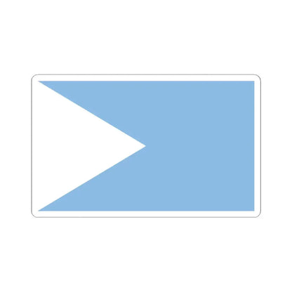 Bandera de Montes de Oca (Costa Rica) STICKER Vinyl Kiss-Cut Decal 6 Inch White - The Sticker Space