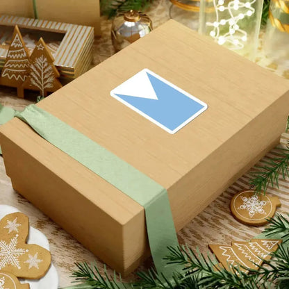 Bandera de Montes de Oca (Costa Rica) STICKER Vinyl Kiss-Cut Decal - The Sticker Space