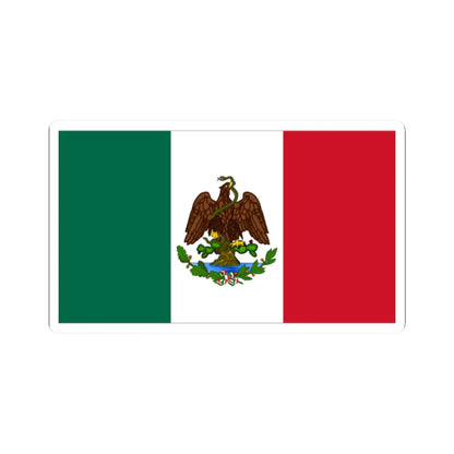Bandera de México 1889-1916 (Mexico) STICKER Vinyl Kiss-Cut Decal 2 Inch White - The Sticker Space