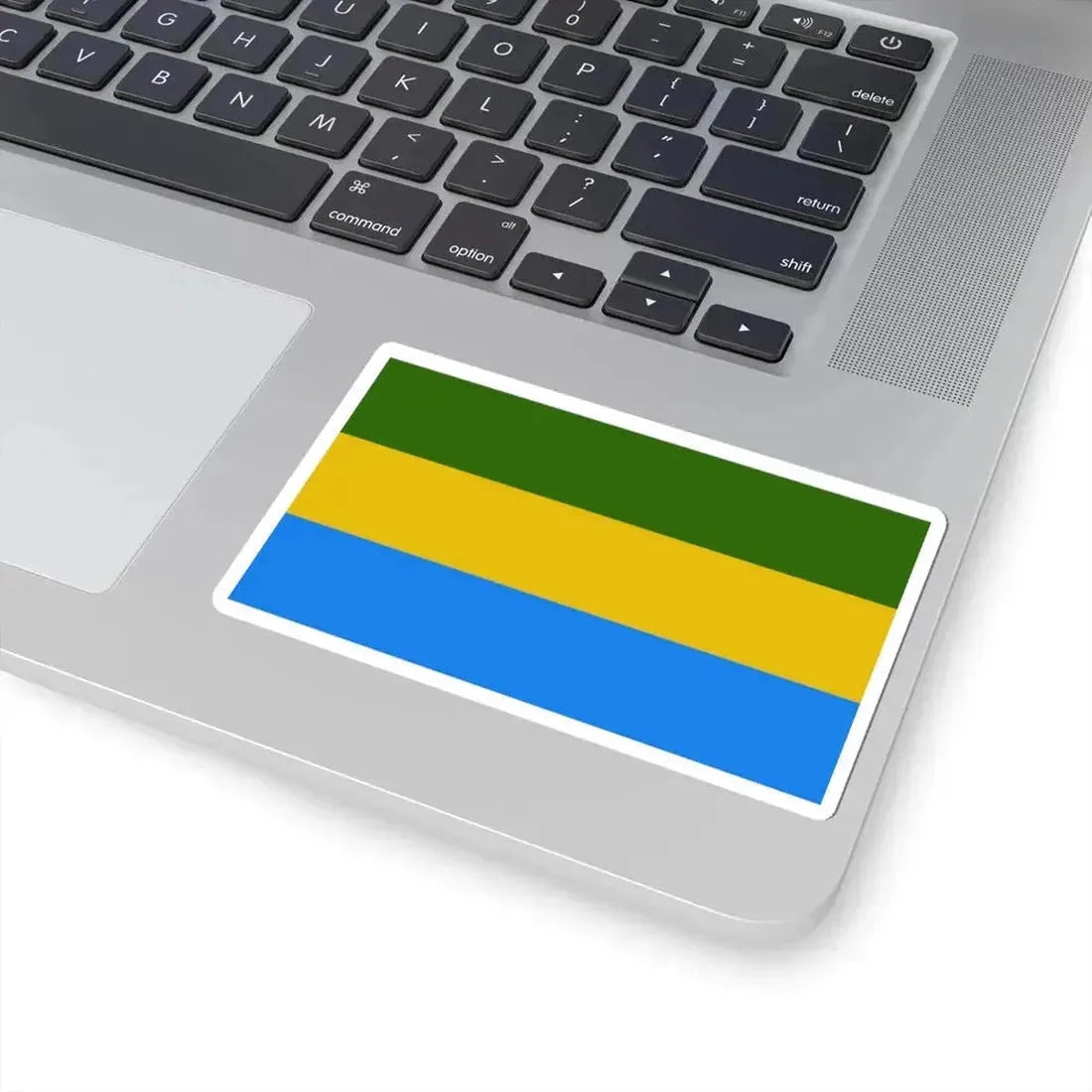 Bandera de Nandayure Costa Rica (Costa Rica) STICKER Vinyl Kiss-Cut Decal - The Sticker Space