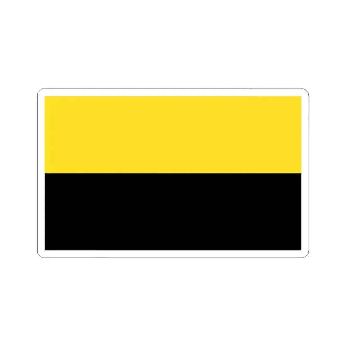 Bandera de Naranjo Costa Rica (Costa Rica) STICKER Vinyl Kiss-Cut Decal 2 Inch White - The Sticker Space